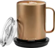 Temperature Controlled Smart Mug 2, Self-Heating Coffee Mug with Lid, 90 Minutes