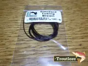 BROWN STRETCH STANDARD BODY TUBING - NEW HARELINE DUBBIN FLY TYING MATERIALS