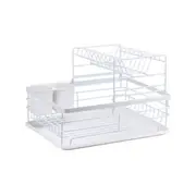 Dish Rack 2 Tier Kitchen Dish Drainer Tray