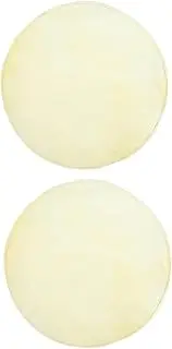 ULDIGI 2pcs Drum Head Durable Goat Skin Drum Leathers for Percussion Instruments Workmanship Lightweight Reusable Enhanced Sound Quality