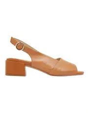 [Easy Steps] Macy Sandals in Tan Leather