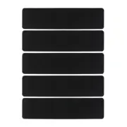5Pcs Stairs Decking Grip Strips Anti Tape Sticker with Black Sand Surface