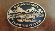 Dehavilland Turbine Otter DHC-3T Brass Belt Buckle