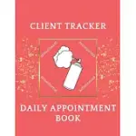 CLIENT TRACKER: DAILY APPOINTMENT BOOK