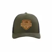Marcum MTC4 Loden Sheild Trucker Hat Drk Green Black Back