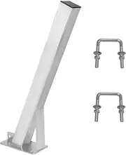 Heavy Duty Boat Trailer Winch Post 3x3x34 inch,Galvanized, Included u-Bolts and Post Cap