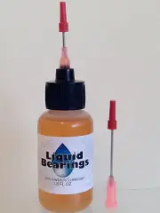 Liquid Bearings, BEST 100%-synthetic oil for FASTER Johnny Lightning cars !!!