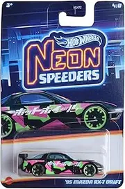 [Mattel] Hot Wheels '95 Mazda RX-7 Drift, Neon Speeders 4/8
