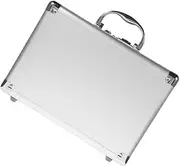 CRILSTYLEO Portable Toolbox Metal Tool Storage Case Organizer Aluminum Hard Case for Mechanics Auto Repair Home
