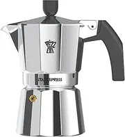 Pezzetti Italexpress 3 Cup Stove Top Coffee Maker, Silver, ITE003CP