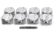 SRP SBC Domed Piston Set 4.155 Bore