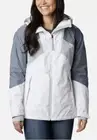Alpine Diva Insulated Ski Columbia Jacket White Ash Cirrus Grey Women Sz S NWT
