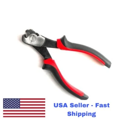 6" Front Cutting Plier, Chrome Vanadium Steel, Pincer tip, Non-slip hands.