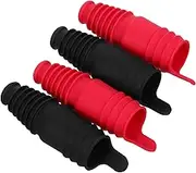 Veemoon 4pcs Silicone Bottle Caps Food Grade Wine Stoppers Leak Corks for Sparkling Wines Creative and Design for Long Term Storage and Transport