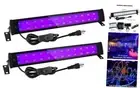 50W Black Light Bars Waterproof Portable 395-405nm UV LED Blacklights with