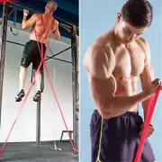 2020 Elastic Exercise Resistance Band Yoga Fitness Workout Stretch Bands Pull Up