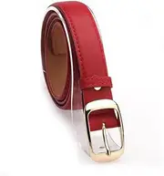 [AIMALL] Fashion Ladies Womens Jeans Classic Buckle PU Leather Belt Waistbands Printed, 43.3x1.14 in