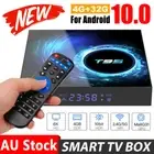 5G T95 6K for Android TV BOX 10.0 Quad Core Smart Media Players 4G+32GB USB 2.0