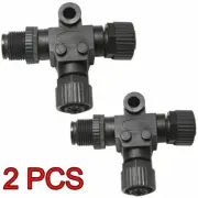2PCS NMEA 2000 Starter Kit T-Connector 0~190ohm For Boat Electronic Devices