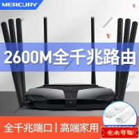 在飛比找蝦皮購物優惠-【限時下殺】水星D268G雙頻無線5G高速wifi傢用路由器