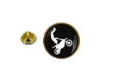 pins pin's badge metal lapel hat button moto cross motorbike biker bike