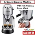 De'Longhi Espresso Machine Manual Cappuccino Coffee Maker w/ Milk Frothing Wand