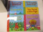 【書寶二手書T1／少年童書_P2S】GOLDILOCKS_THE THREE LITTLE PIGS等_6本合售