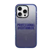 iPhone 16 Pro Impact Case MagSafe Compatible Professional Overthinker