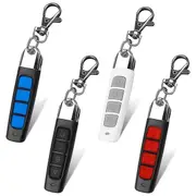 Gate Remote Control Duplicator, 4 Pcs 433 MHz Electric Gate Openers for Automatic Sliding Door Elec As Shown