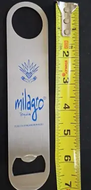 Milagro Stainless Steel Bottle Opener, Collectable (New)
