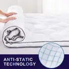 Soft Mattress Topper Matress Protector Bed Cover Pad King Single 107x203cm