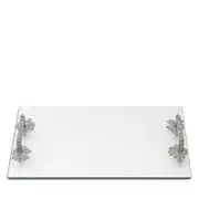 Olivia Riegel Silver Isadora Glass Tray