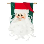 Old St. Nick House Applique Flag