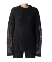 Ann Demeulemeester Rigmor Oversized Jumper S,XS,M black