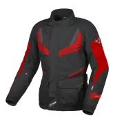 Rancher Textile Waterproof Jacket Lady Black Red