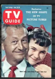 MAG: TV Guide-June 20-26, 1959-Robert Young-Lauren Chapin-Three Stoogies-Illi...
