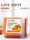 1/2/3x Kojic Acid Soap Dark Spot Whiteing Turmeric Skin Bleaching Lighteing 100G