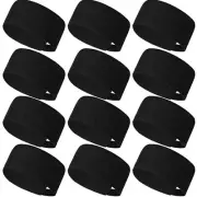 12 Pcs Chef Hat for Women Men Adjustable Unisex Sushi Beanie Chef Mesh Top Sk...