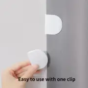Shower Curtain Clip Non-Perforated Bathroom Shower Wind-Proof And Splash-Proof S