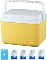 Cold Box - Insulated Cooler Box | Cool Boxes For Food | Insulated Hard Cooler | Leak Proof Cold Freezer Box | Travel Cooler Boxes | Large Capacity Ice Box | Small Refrigerator For Camping Drink beveer