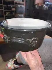 Handcrafted Studio Pottery Bowl Carole Berhorst Michigan Artist