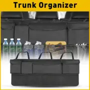 Car SUV Trunk Organizer Rear Back Seat Bag Storage Holder Mesh Net Pocket EOA