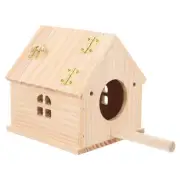 Wooden Bird Nest Box For Cockatiels Breeding House Parrot Breeding Box Parrot