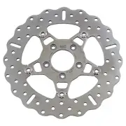 EBC FSD012C 5 Button Floater Contour Wide Band Brake Rotor Polished Front