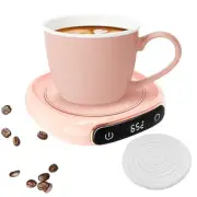 Coffee Mug Warmer, 3 Temp Settings Mug Warmer for Desk, Cup Warmer with LED