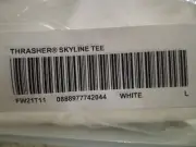Supreme Thrasher Skyline Tee FW21T11 White Large