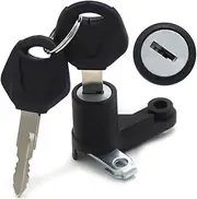 MZBZUTEDEE Motorcycle Ignition Key Switch Fuel Gas Cap Seat Lock Kit Fit for Yamaha YZF R3 2015 2016 2017 2018 1WD-H2501-02 1WD-WF461-00 Moto