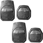 4 pcs Car Floor Mats,Heavy-Duty PVC Floor Mats,Universal Waterproof Foot Pads,All-Round Protection car, All Weather Car Floor Mats,for Cars, Trucks, and SUV
