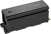 CORSAIR MP700 PRO SE with Air Cooler 2TB PCIe 5.0 x4 NVMe 2.0 M.2 SSD – M.2 2280 – Up to 14,000MB/sec Sequential Read – High-Density 3D TLC NAND – Black