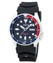 Seiko Automatic Divers 200M 21 Jewels Japan Rubber Strap SKX009J1 Mens Watch
